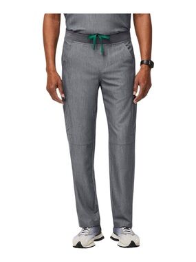 AXIN Graphite Fixed Waist Pants Size XXL High Rise Straight Leg 7 Pocket Cargo